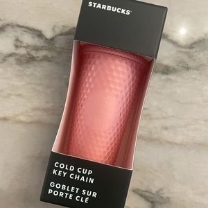 Starbucks Pink Cold Cup Keychain! 💗
